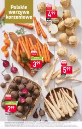 Gazetka promocyjna Stokrotka - Supermarket - Gazetka - ważna od 27.09 do 27.09.2023 - strona 10 - produkty: Warzywa, Pietruszka, Seler korzeń, Buraki, Owoce, Mięso