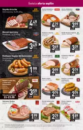 Gazetka promocyjna Stokrotka - Supermarket - Gazetka - ważna od 27.09 do 27.09.2023 - strona 12 - produkty: Warzywa, Sok, Gra, Salami, Sokołów, Beko, Parówki, Kosz, Salceson, Duda, Szynka, Pieprz, Salami z papryką, Boczek, Owoce, Kiełbasa, Olewnik, Mięso, Kiełbasa śląska, HP