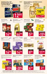 Gazetka promocyjna Stokrotka - Supermarket - Gazetka - ważna od 27.09 do 27.09.2023 - strona 18 - produkty: Piernik, Earl Grey, Nutella, Warzywa, Kawa ziarnista, Jutrzenka, Brit, Sati, Jeżyki, Kawa mielona, Kawa, Lack, Herbatniki, Vitax, Mleczko, Lipton, Czekolada, Ferrero, Lavazza, Owoce, Mocca Fix Gold, Woseba, Herbata, Mięso, Milka, Baryłki, Fa