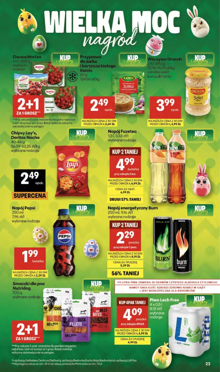 Gazetka promocyjna Delikatesy Centrum - Franczyza DC13 Czwartek - ważna 26.03 do 01.04.2026 - strona 23 - produkty: Dron, Gra, Piec, Piwa, Rum