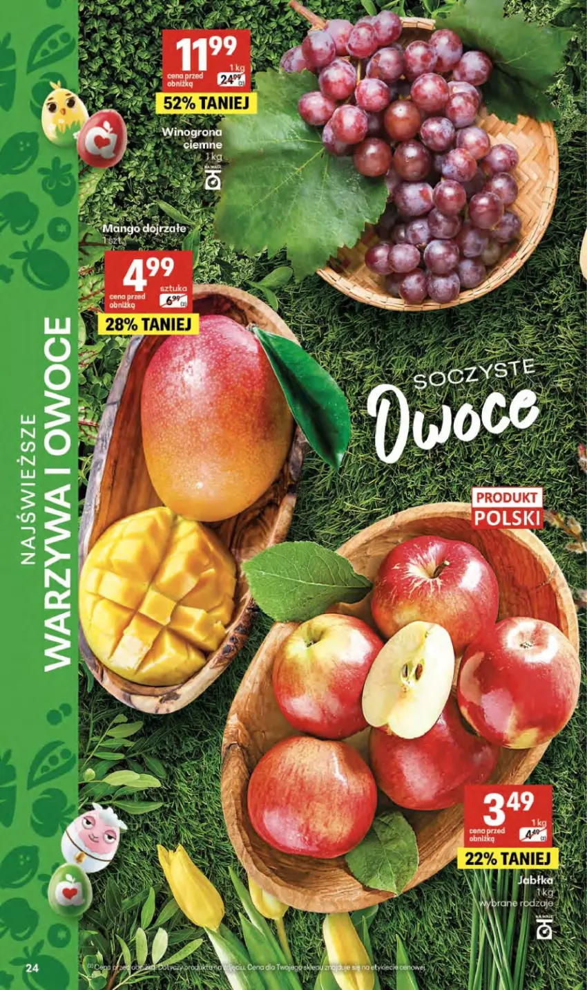 Gazetka promocyjna Delikatesy Centrum - Franczyza DC13 Czwartek - ważna 26.03 do 01.04.2026 - strona 24 - produkty: Owoce, Warzywa, Warzywa i owoce