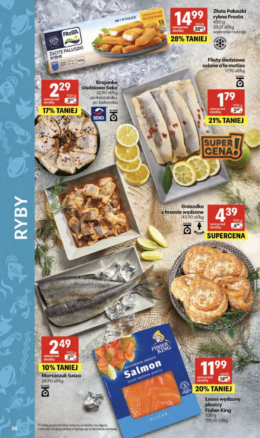 Gazetka promocyjna Delikatesy Centrum - Franczyza DC13 Czwartek - ważna 26.03 do 01.04.2026 - strona 36 - produkty: Frosta, SEKO, Sos, Tusz