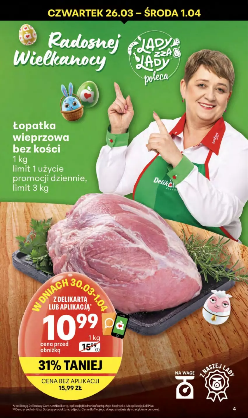 Gazetka promocyjna Delikatesy Centrum - Franczyza DC13 Czwartek - ważna 26.03 do 01.04.2026 - strona 4