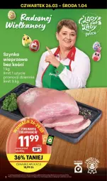 Gazetka promocyjna Delikatesy Centrum - Franczyza DC13 Czwartek - Gazetka - ważna od 01.04 do 01.04.2026 - strona 3 - produkty: Szynka wieprzowa, Szynka