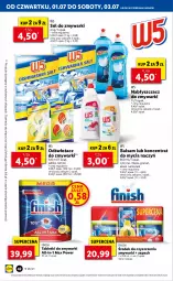 Gazetka promocyjna Lidl - GAZETKA - Gazetka - ważna od 03.07 do 03.07.2021 - strona 42 - produkty: Sól, Rum, Gra, Do mycia naczyń, Finish, Tablet, Granat, Odświeżacz do zmywarki, Koncentrat do mycia naczyń, Zmywarki, Tabletki do zmywarki, Mięta