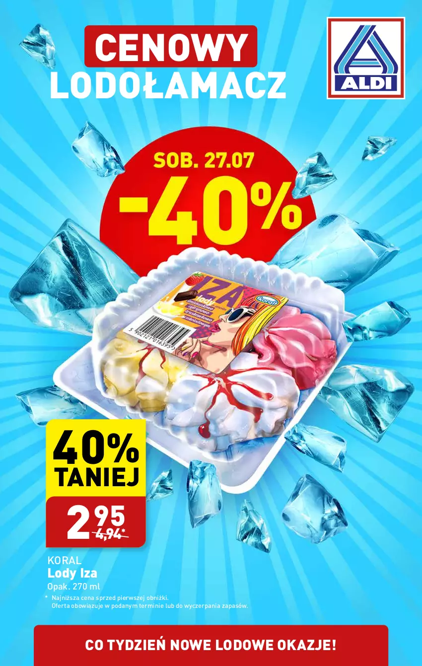 Gazetka promocyjna Aldi - Pełna oferta - ważna 22.07 do 27.07.2024 - strona 35 - produkty: Lody