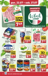 Gazetka promocyjna Aldi - Pełna oferta - Gazetka - ważna od 27.07 do 27.07.2024 - strona 10 - produkty: Salami, Mortadella, Oliwki, Dell, Szynka, Pesto, Lasagne bolognese, Lasagne