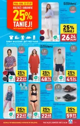 Gazetka promocyjna Aldi - Pełna oferta - Gazetka - ważna od 27.07 do 27.07.2024 - strona 25 - produkty: Klapki, Szorty, Majtki, Biustonosz, Strój kąpielowy, Moda, Spodnie, Sukienka, Fa