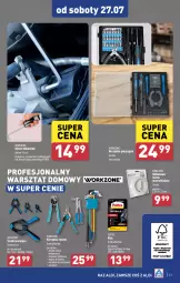 Gazetka promocyjna Aldi - Pełna oferta - Gazetka - ważna od 27.07 do 27.07.2024 - strona 33 - produkty: Sos, Noż, Taśma uszczelniająca, Nożyce, Klej, Szczypce, Młot, Zestaw kluczy