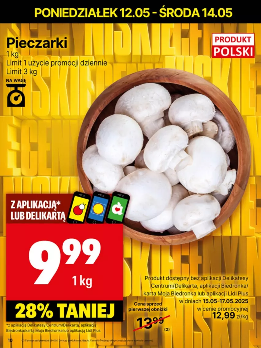 Gazetka promocyjna Delikatesy Centrum - Franczyza DC20 Poniedziałek - ważna 12.05 do 18.05.2025 - strona 10 - produkty: Dron, Piec, Rum