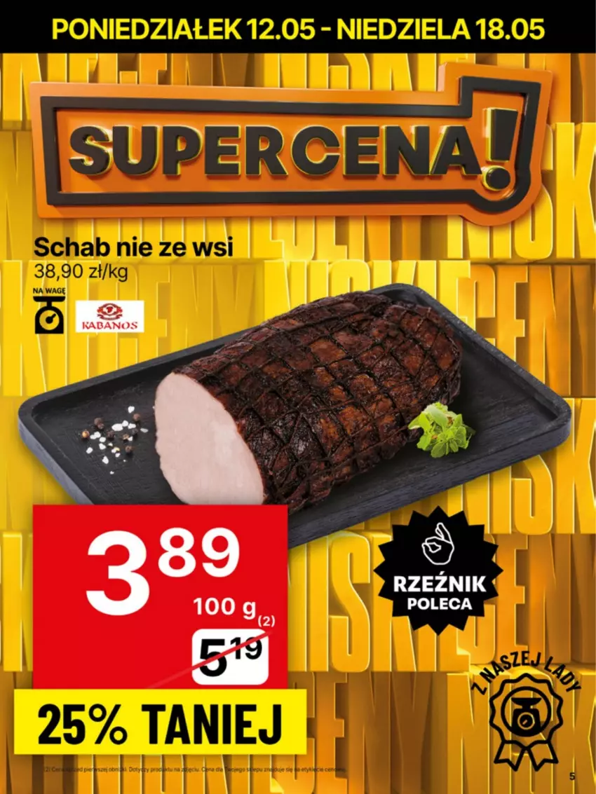 Gazetka promocyjna Delikatesy Centrum - Franczyza DC20 Poniedziałek - ważna 12.05 do 18.05.2025 - strona 5