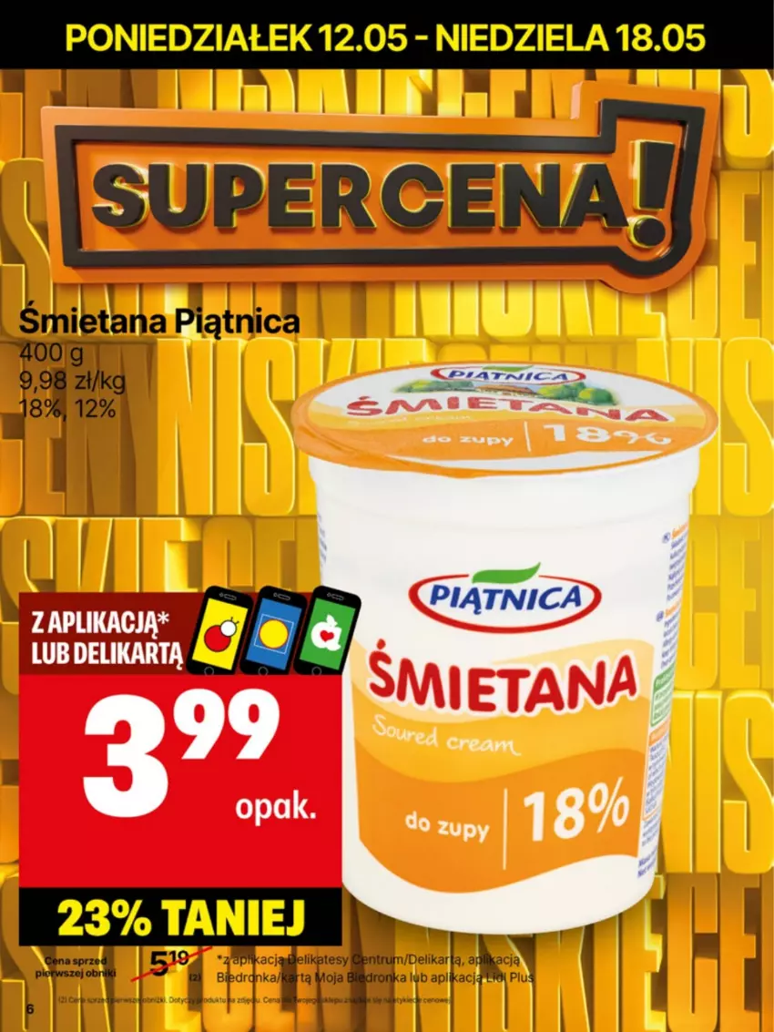 Gazetka promocyjna Delikatesy Centrum - Franczyza DC20 Poniedziałek - ważna 12.05 do 18.05.2025 - strona 6