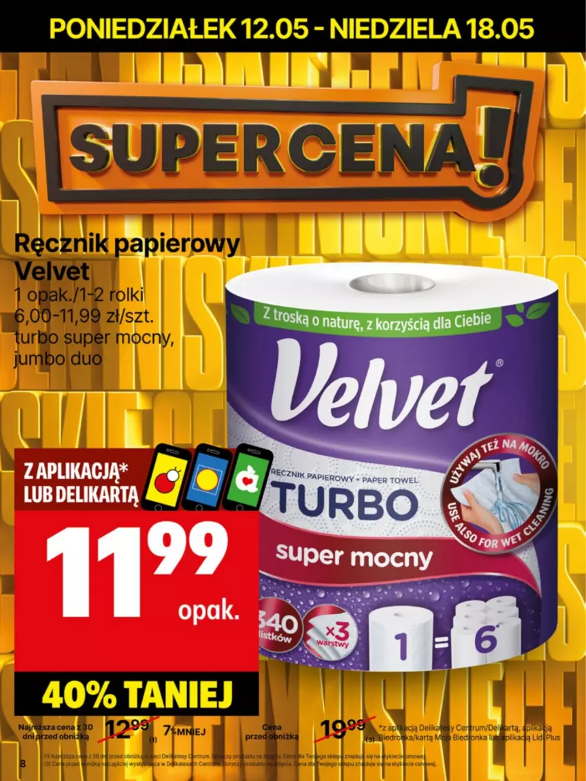 Gazetka promocyjna Delikatesy Centrum - Franczyza DC20 Poniedziałek - ważna 12.05 do 18.05.2025 - strona 8