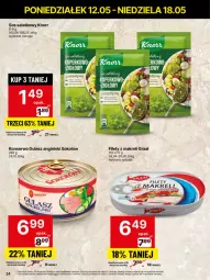 Gazetka promocyjna Delikatesy Centrum - Franczyza DC20 Poniedziałek - Gazetka - ważna od 18.05 do 18.05.2025 - strona 24 - produkty: Sos, Sok, Ser, Rum, Gra, Sokołów, Sałat, Graal, Knorr, Fa