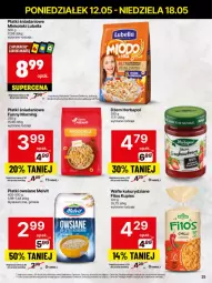 Gazetka promocyjna Delikatesy Centrum - Franczyza DC20 Poniedziałek - Gazetka - ważna od 18.05 do 18.05.2025 - strona 25 - produkty: Piec, Lubella, Rum, Kupiec, Bell, Dżem, Wafle, Melvit, Dron, Płatki owsiane, Danio, Bella, Orka, Herbapol