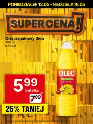 Gazetka promocyjna Delikatesy Centrum - Franczyza DC20 Poniedziałek - Gazetka - ważna od 18.05 do 18.05.2025 - strona 9 - produkty: Oleo, Olej