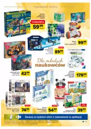 Gazetka promocyjna Carrefour - Gazetka Zabawki - Gazetka - ważna od 26.11 do 26.11.2022 - strona 31 - produkty: Teleskop, Gra, Ravensburger, Gravitrax, Robot, Burger, Mikroskop, Klocki