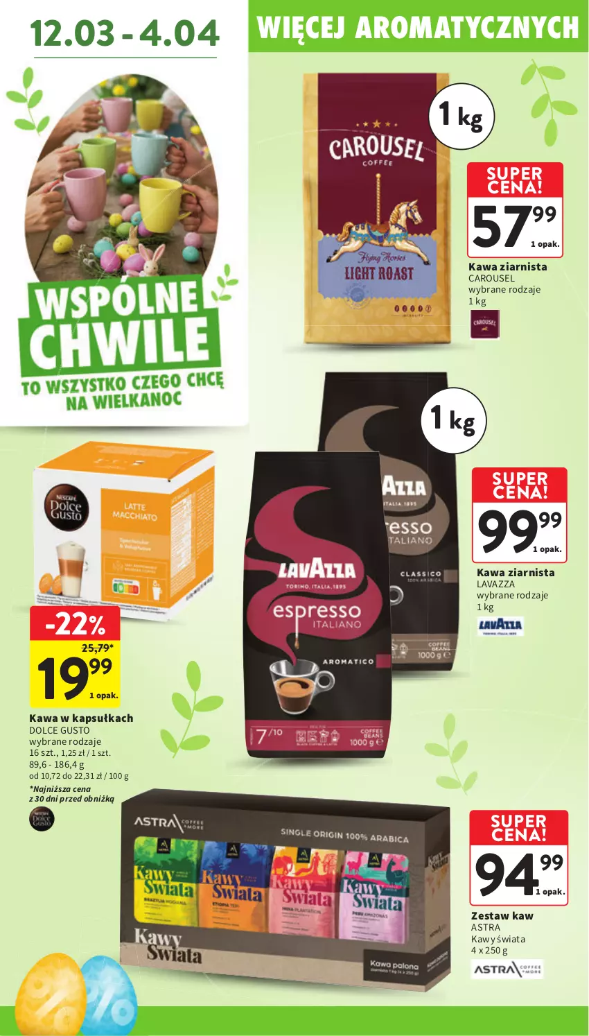 Gazetka promocyjna Intermarche - Gazetka Intermarche - ważna 12.03 do 18.03.2026 - strona 14 - produkty: Dolce Gusto, Kawa, Kawa ziarnista, Lavazza