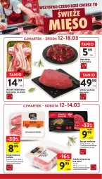 Gazetka promocyjna Intermarche - Gazetka Intermarche - Gazetka - ważna od 18.03 do 18.03.2026 - strona 22 - produkty: Kurczak, Schab wieprzowy, Burger, Kotlet, Udziec wołowy, Boczek, Boczek wieprzowy