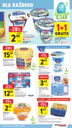 Gazetka promocyjna Intermarche - Gazetka Intermarche - Gazetka - ważna od 18.03 do 18.03.2026 - strona 29 - produkty: Piec, Masło klarowane, Jogurt naturalny, Gra, Danone, Twaróg, Piątnica, Zott, Jogurt, Actimel, Margaryna, Zott Primo, Twaróg chudy, POLMLEK, Masło, Monte