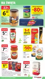 Gazetka promocyjna Intermarche - Gazetka Intermarche - Gazetka - ważna od 18.03 do 18.03.2026 - strona 31 - produkty: Makaron, Sos, Gra, Papryka słodka, Zupa, Papryka, Papryka wędzona, Pieprz, Mąka, Basia, Pudliszki, Barilla