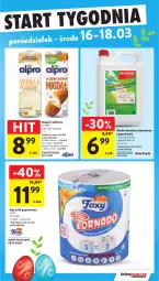 Gazetka promocyjna Intermarche - Gazetka Intermarche - Gazetka - ważna od 18.03 do 18.03.2026 - strona 48 - produkty: Papier, Tropical, Napój roślinny, Ręcznik, Foxy, Alpro, Woda, Napój, Mleko