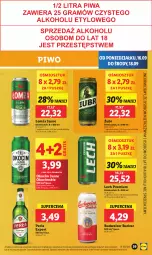 Gazetka promocyjna Lidl - GAZETKA - Gazetka - ważna od 18.09 do 18.09.2024 - strona 43 - produkty: Piwo, Ser, Por, Koc, Gra, Perła, Okocim, Lech Premium