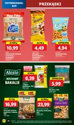 Gazetka promocyjna Lidl - GAZETKA - Gazetka - ważna od 18.09 do 18.09.2024 - strona 44 - produkty: Koc, Gry, Słonecznik prażony, Orzeszki, Chipsy, Chia, Chrupki, Lorenz, Orzeszki ziemne