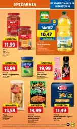 Gazetka promocyjna Lidl - GAZETKA - Gazetka - ważna od 18.09 do 18.09.2024 - strona 53 - produkty: Makaron, Cheetos, Sos, Gin, Pesto, Penne, Olej rzepakowy, Barilla, Olej