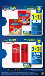 Gazetka promocyjna Lidl - GAZETKA - Gazetka - ważna od 18.09 do 18.09.2024 - strona 7 - produkty: Gra, Tablet, Coca-Cola, Somat, Zmywarki, Tabletki do zmywarki