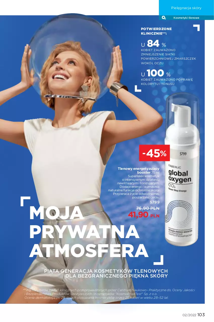 Gazetka promocyjna Faberlic - ważna 17.01 do 06.02.2022 - strona 103 - produkty: Booster, Gra, Mars, Mop, Piec, Pielęgnacja skóry, Rum