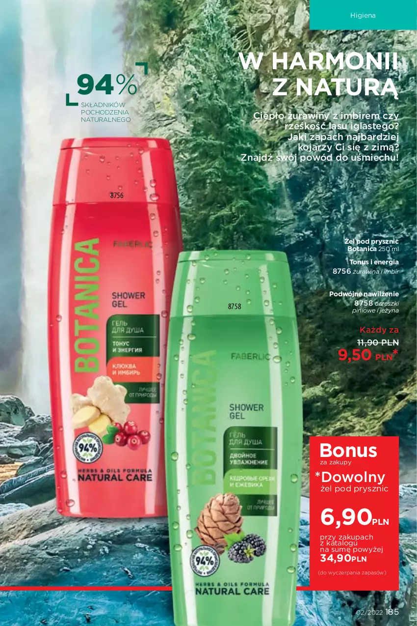 Gazetka promocyjna Faberlic - ważna 17.01 do 06.02.2022 - strona 185 - produkty: Imbir, Orzeszki