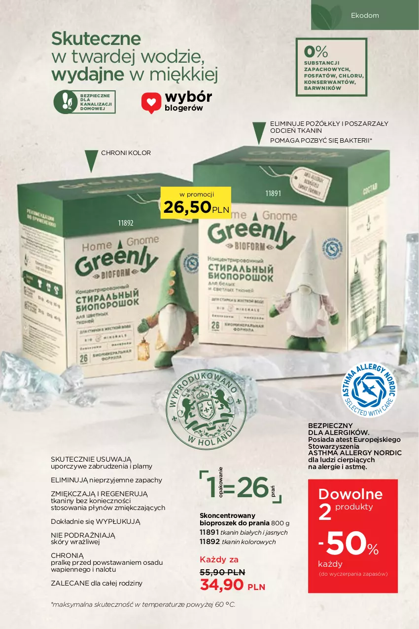 Gazetka promocyjna Faberlic - ważna 17.01 do 06.02.2022 - strona 253 - produkty: Cień, Fa, Piec, Por, Proszek do prania, Ser