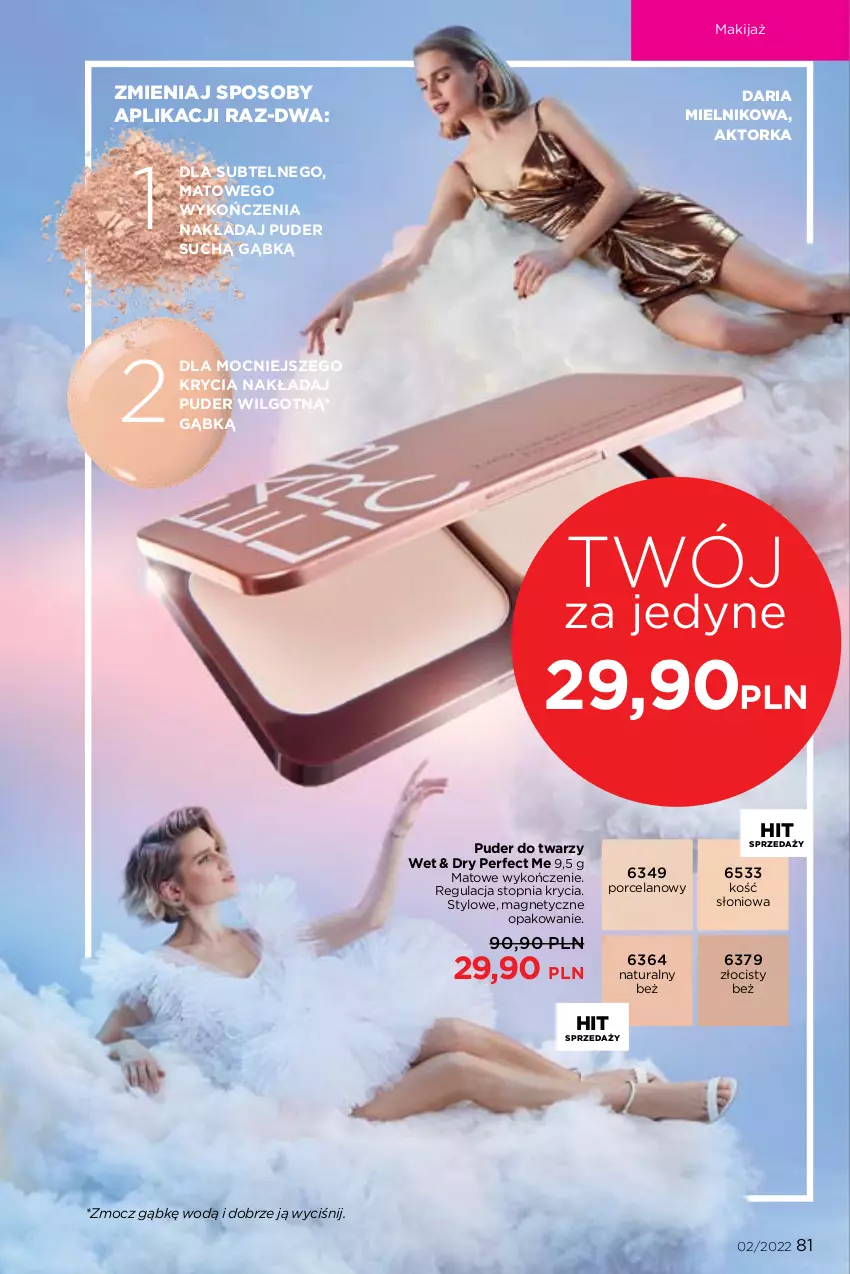 Gazetka promocyjna Faberlic - ważna 17.01 do 06.02.2022 - strona 81 - produkty: LG, Makijaż, Orka, Por, Puder, Puder do twarzy, Top