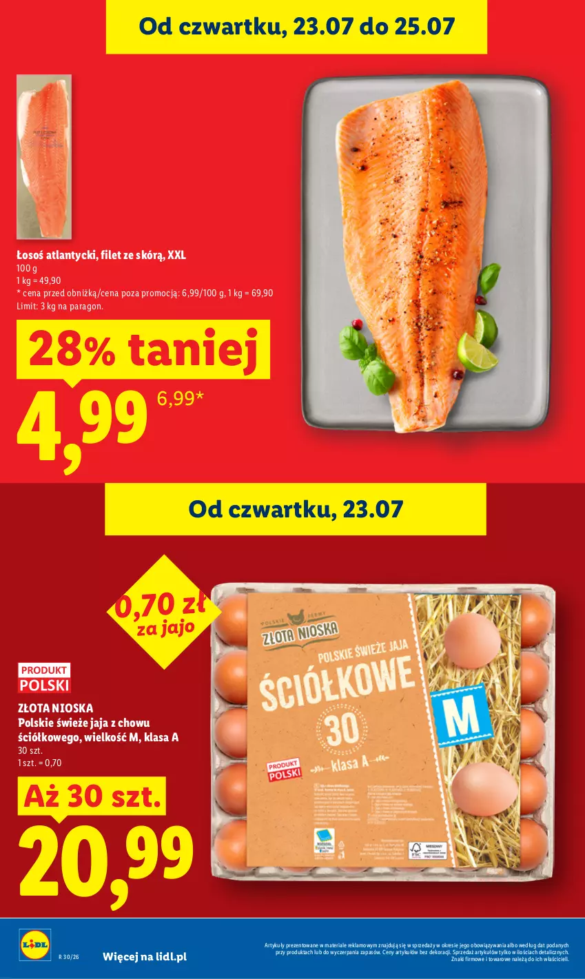 Gazetka promocyjna Lidl - Gazetka ważna od 23.07. do 25.07. - ważna 23.07 do 25.07.2026 - strona 10 - produkty: Jaja
