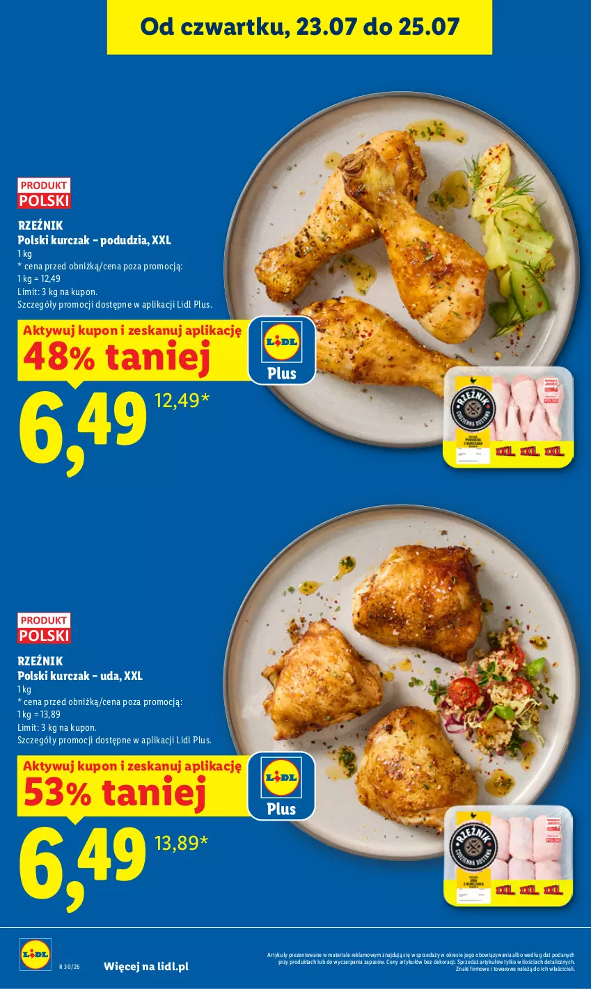 Gazetka promocyjna Lidl - Gazetka ważna od 23.07. do 25.07. - ważna 23.07 do 25.07.2026 - strona 4 - produkty: Kurczak