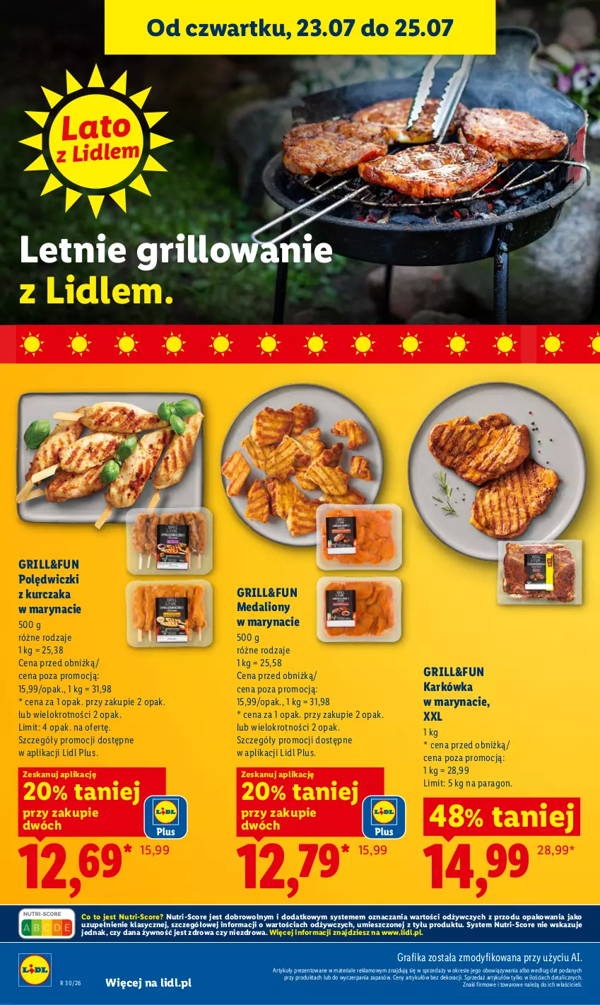 Gazetka promocyjna Lidl - Gazetka ważna od 23.07. do 25.07. - ważna 23.07 do 25.07.2026 - strona 60 - produkty: Gra, Grafika, Grill, Kurczak, Lion, Polędwiczki z kurczaka