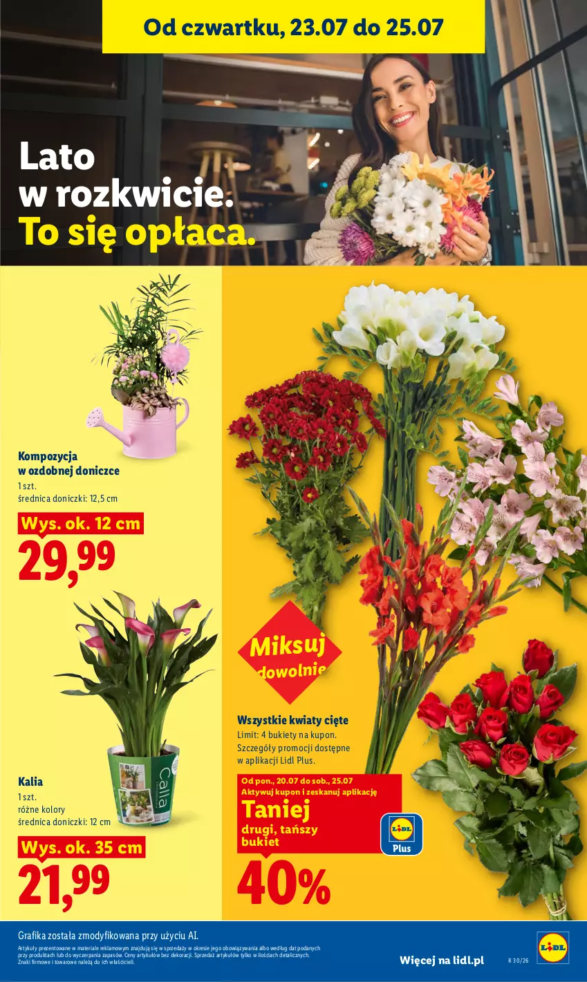 Gazetka promocyjna Lidl - Gazetka ważna od 23.07. do 25.07. - ważna 23.07 do 25.07.2026 - strona 97 - produkty: Bukiet, Gra, Grafika, Kwiaty cięte