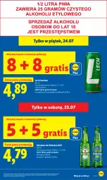 Gazetka promocyjna Lidl - Gazetka ważna od 23.07. do 25.07. - Gazetka - ważna od 25.07 do 25.07.2026 - strona 25 - produkty: Gra, Heineken, Lech Premium