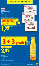 Gazetka promocyjna Lidl - Gazetka ważna od 23.07. do 25.07. - Gazetka - ważna od 25.07 do 25.07.2026 - strona 5 - produkty: Sok, Gra, Mlekovita, Masło, Mleko