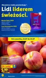 Gazetka promocyjna Lidl - Gazetka ważna od 23.07. do 25.07. - Gazetka - ważna od 25.07 do 25.07.2026 - strona 50 - produkty: Warzywa, Laur, Owoce, Nektar