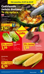 Gazetka promocyjna Lidl - Gazetka ważna od 23.07. do 25.07. - Gazetka - ważna od 25.07 do 25.07.2026 - strona 53 - produkty: Sałat, Buraki, Kukurydza