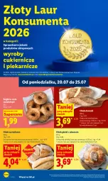 Gazetka promocyjna Lidl - Gazetka ważna od 23.07. do 25.07. - Gazetka - ważna od 25.07 do 25.07.2026 - strona 56 - produkty: Cukier, Rust, Laur, Chleb
