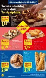 Gazetka promocyjna Lidl - Gazetka ważna od 23.07. do 25.07. - Gazetka - ważna od 25.07 do 25.07.2026 - strona 58 - produkty: Mozzarella, Piec, Pasztecik z pieczarkami, Ser, Por, Gra, Hot dog, Rust, Prosciutto, Bagietka, Pieczarka, Grafika