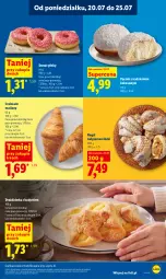 Gazetka promocyjna Lidl - Gazetka ważna od 23.07. do 25.07. - Gazetka - ważna od 25.07 do 25.07.2026 - strona 59 - produkty: Pączek, Gra, Croissant, Rogal, Donut, Kokos, Grafika