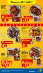 Gazetka promocyjna Lidl - Gazetka ważna od 23.07. do 25.07. - Gazetka - ważna od 25.07 do 25.07.2026 - strona 61 - produkty: Kurczak, Sok, Por, Sokołów, Stek, Burger, Skrzydełka z kurczaka, Kaszanka, Grill, Kasza
