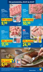 Gazetka promocyjna Lidl - Gazetka ważna od 23.07. do 25.07. - Gazetka - ważna od 25.07 do 25.07.2026 - strona 65 - produkty: Kurczak, Mięso mielone, Gra, Boczek, Mięso, Grafika