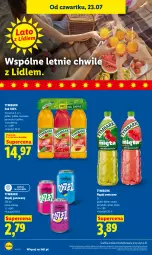 Gazetka promocyjna Lidl - Gazetka ważna od 23.07. do 25.07. - Gazetka - ważna od 25.07 do 25.07.2026 - strona 76 - produkty: Sok, Por, Gra, Kaktus, Napój gazowany, Tymbark, Arbuz, Napój, Mięta, Grafika