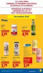 Gazetka promocyjna Lidl - Gazetka ważna od 23.07. do 25.07. - Gazetka - ważna od 25.07 do 25.07.2026 - strona 79 - produkty: Piwa, Ser, Kozel
