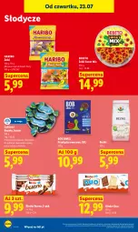 Gazetka promocyjna Lidl - Gazetka ważna od 23.07. do 25.07. - Gazetka - ważna od 25.07 do 25.07.2026 - strona 84 - produkty: Cukier, Kinder Bueno, Bounty, Cukierki, Haribo, Kinder